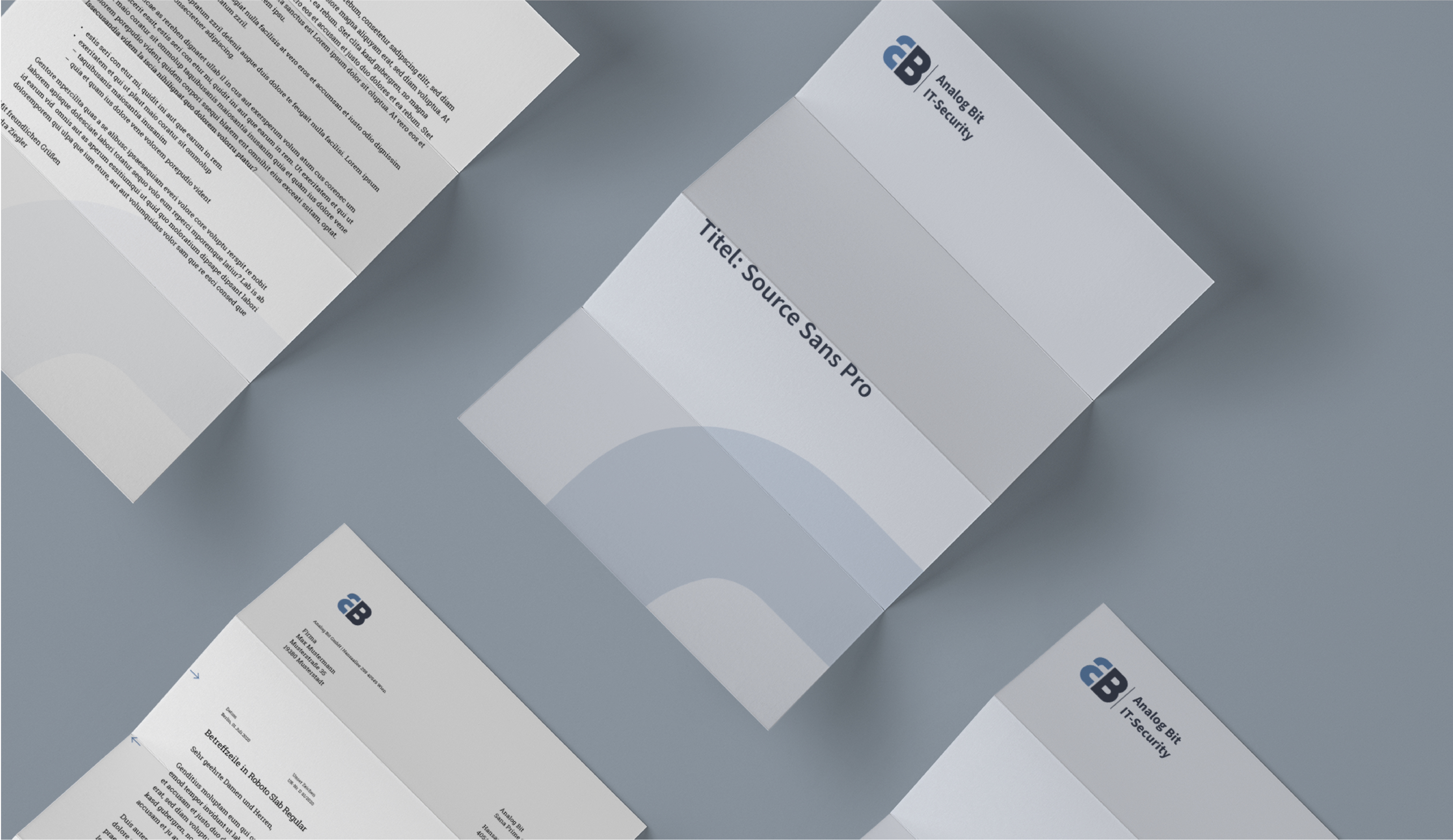 YUTIAN LI Analog Bit, Branding Design