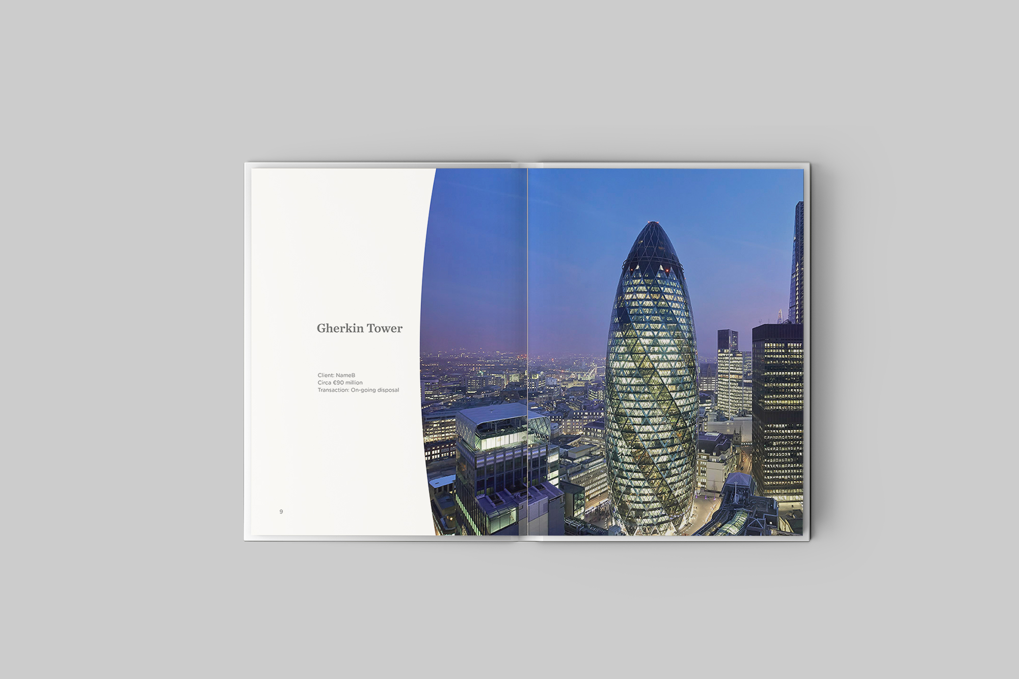 YUTIAN LI Pitch-Proposal, Brochure Design