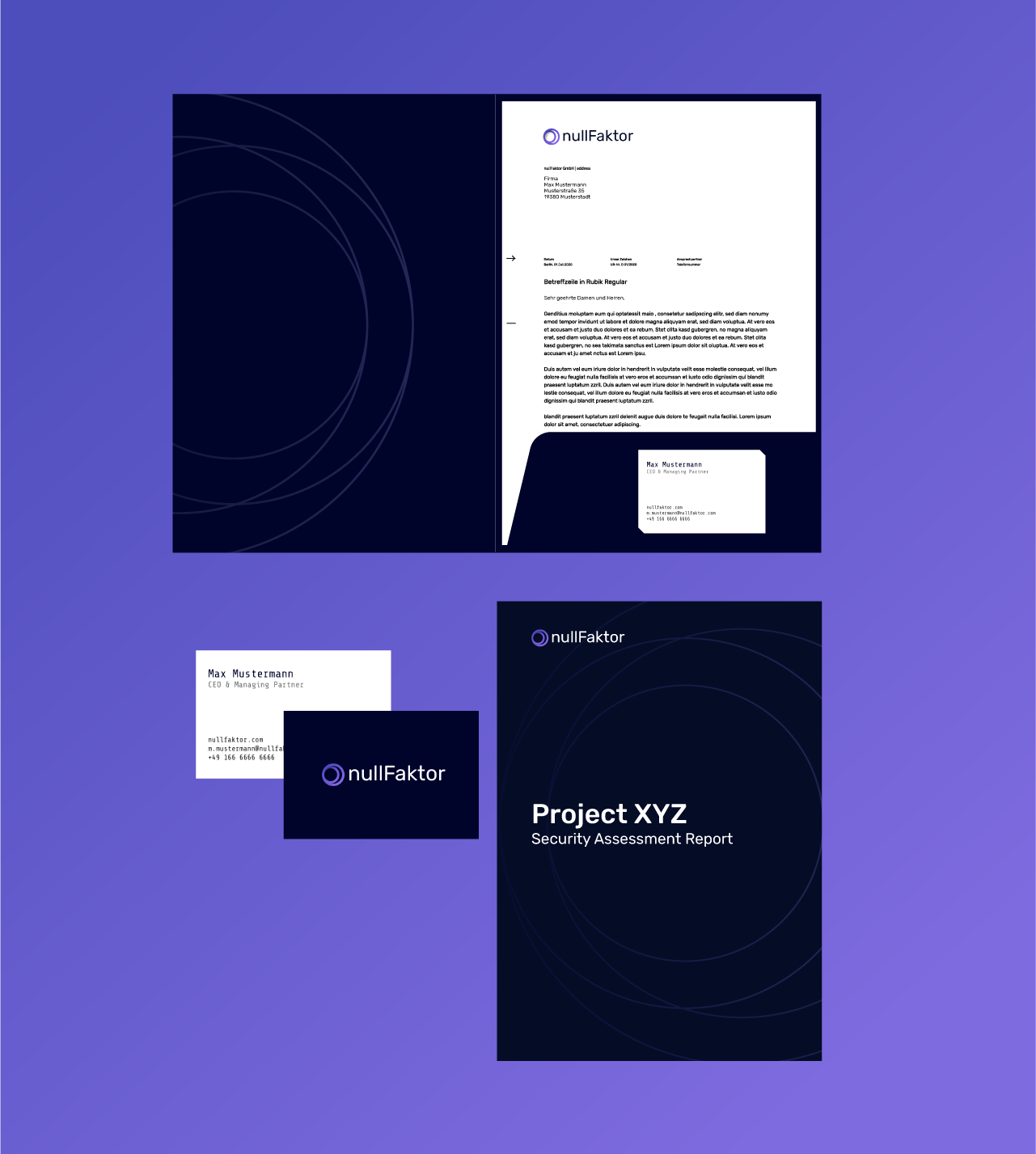 YUTIAN LI nullFaktor, Branding Design | Website design
