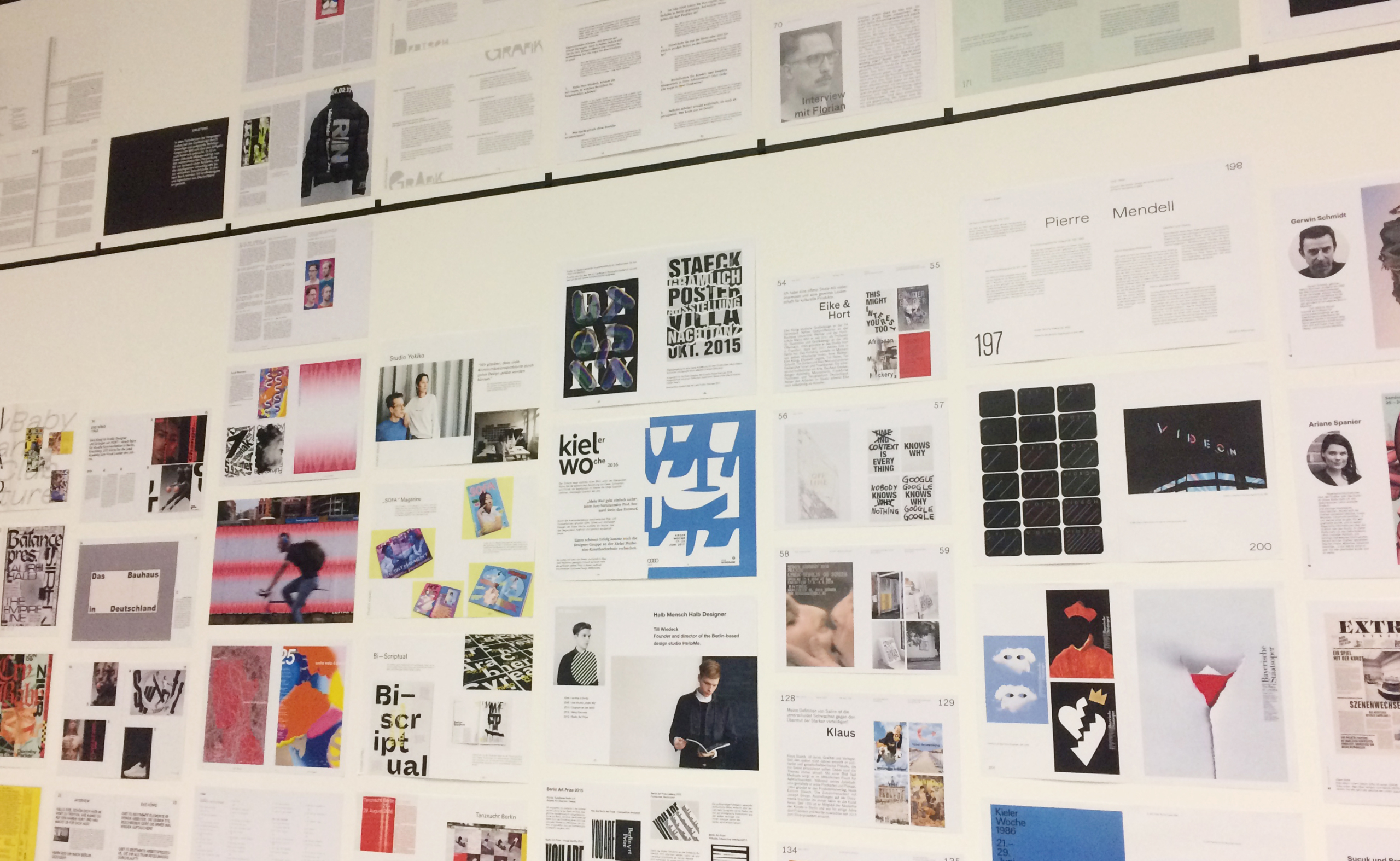 YUTIAN LI 50 graphic designer, Editorial Design
