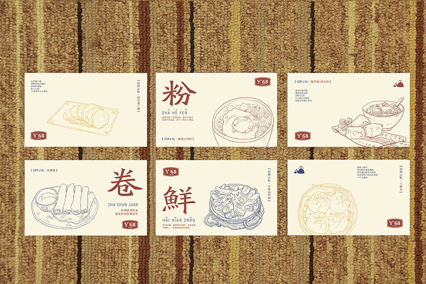 YUTIAN LI Y.68, Branding Design