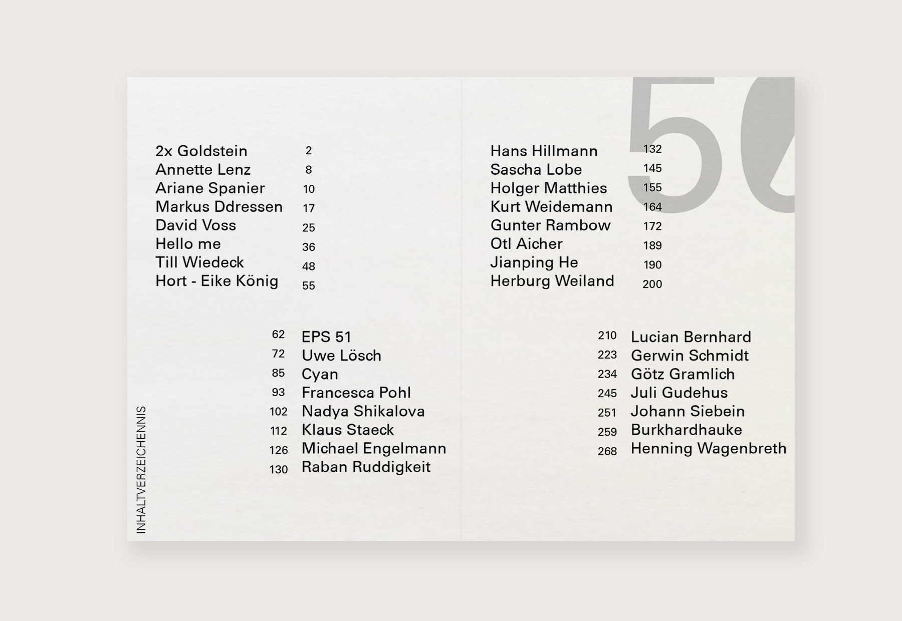 YUTIAN LI 50 graphic designer, Editorial Design